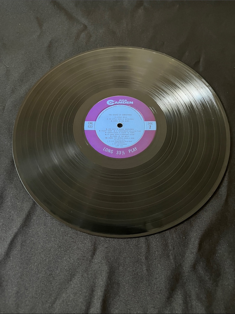 "The Sound of Christmas with The Three Suns" - Vintage Holiday Vinyl Record - Picture 4 of 4